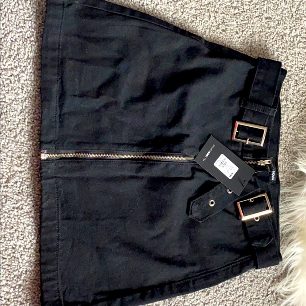 Black skirt from fashion nova